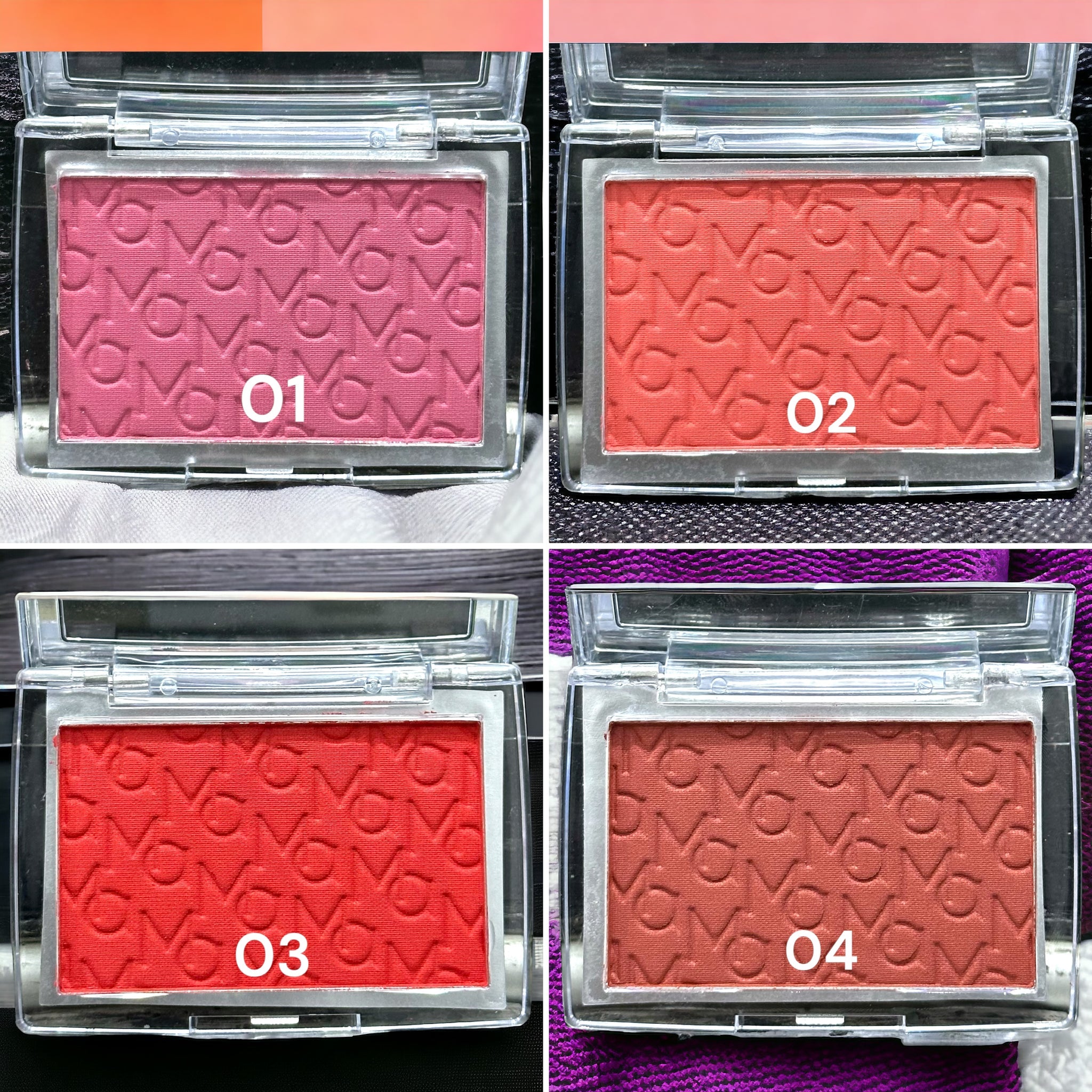 MOCALLURE ROSY GLOW BLUSHES